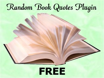Random Book Quotes Plugin - FREE Version