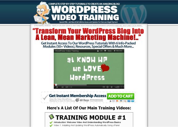 WordPress Training Step By Step